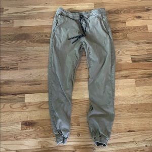 Khaki Joggers